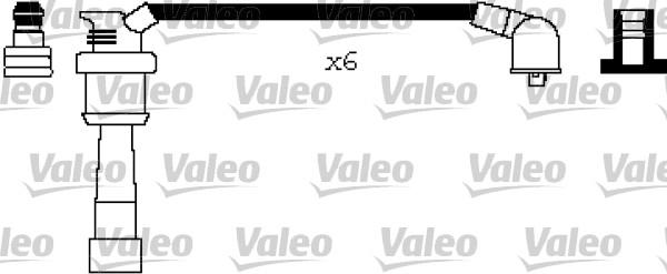 Valeo 346273 - Комплект проводов зажигания autospares.lv