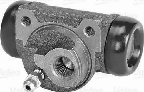 Valeo 553704 - Комплект тормозных колодок, барабанные autospares.lv