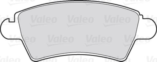 Valeo 301462 - Тормозные колодки, дисковые, комплект autospares.lv