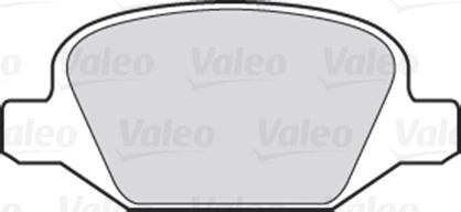 Valeo 301407 - Тормозные колодки, дисковые, комплект autospares.lv