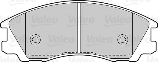 Valeo 301506 - Тормозные колодки, дисковые, комплект autospares.lv