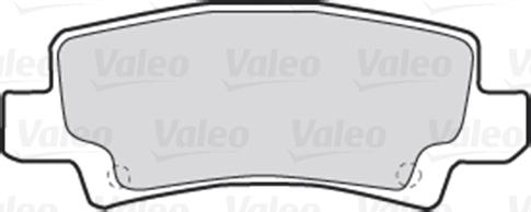 Valeo 670680 - Тормозные колодки, дисковые, комплект autospares.lv