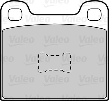 Valeo 301099 - Тормозные колодки, дисковые, комплект autospares.lv