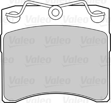 Valeo 301048 - Тормозные колодки, дисковые, комплект autospares.lv