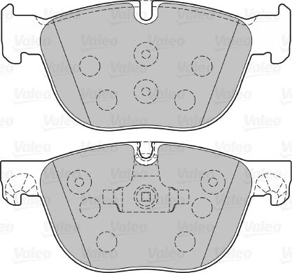 Valeo 301130 - Тормозные колодки, дисковые, комплект autospares.lv