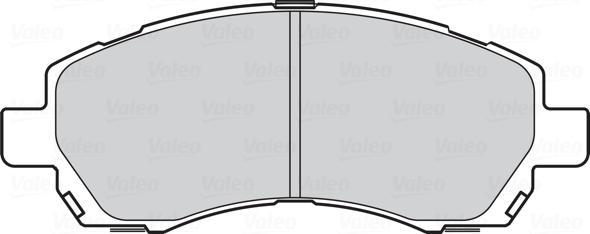 Valeo 302082 - Тормозные колодки, дисковые, комплект autospares.lv