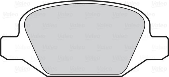 Valeo 302024 - Тормозные колодки, дисковые, комплект autospares.lv