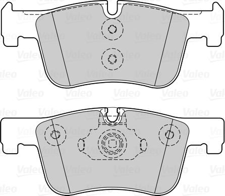 Valeo 302269 - Тормозные колодки, дисковые, комплект autospares.lv