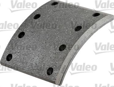 Valeo 319283 - Комплект тормозных башмаков, барабанные тормоза autospares.lv
