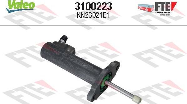 Valeo 3100223 - Рабочий цилиндр, система сцепления autospares.lv