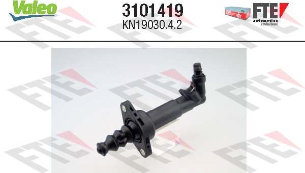 Valeo 3101419 - Рабочий цилиндр, система сцепления autospares.lv