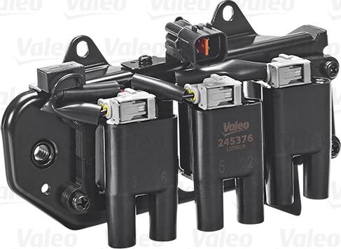 Valeo 245376 - Катушка зажигания autospares.lv