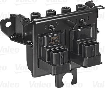 Valeo 245728 - Катушка зажигания autospares.lv