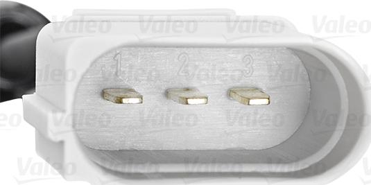 Valeo 254045 - Датчик импульсов, коленвал autospares.lv