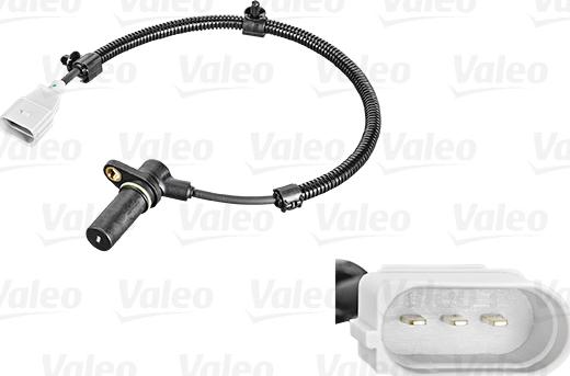 Valeo 254045 - Датчик импульсов, коленвал autospares.lv