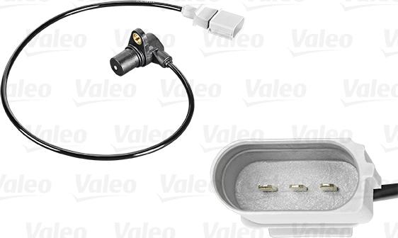 Valeo 254003 - Датчик импульсов, коленвал autospares.lv