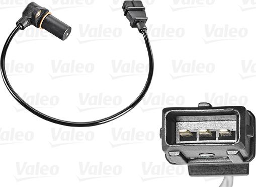 Valeo 254087 - Датчик импульсов, коленвал autospares.lv