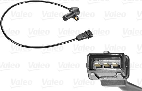 Valeo 254037 - Датчик импульсов, коленвал autospares.lv