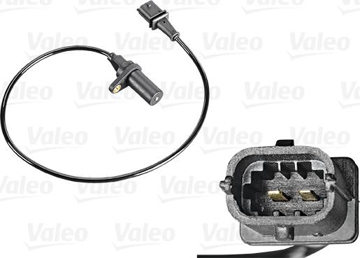 Valeo 254079 - Датчик импульсов, коленвал autospares.lv