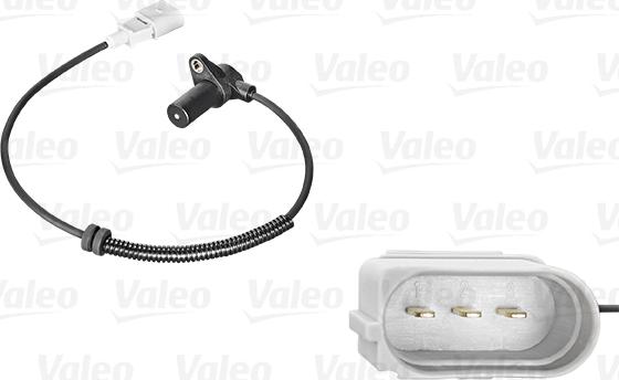 Valeo 254168 - Датчик импульсов, коленвал autospares.lv