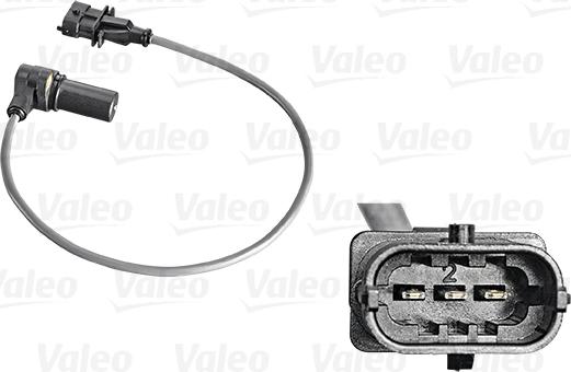 Valeo 254189 - Датчик импульсов, коленвал autospares.lv