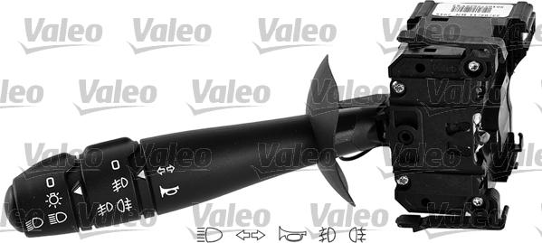 Valeo 251600 - Выключатель на рулевой колонке autospares.lv