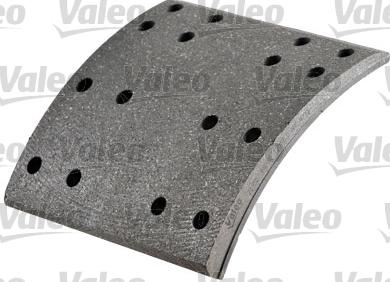 Valeo 219557 - Комплект тормозных башмаков, барабанные тормоза autospares.lv