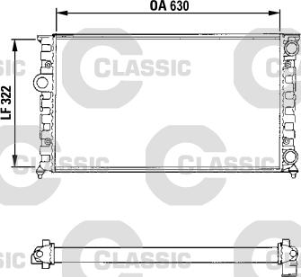 Valeo 231025 - Радиатор, охлаждение двигателя autospares.lv