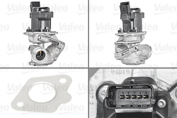 Valeo 700444 - Клапан возврата ОГ autospares.lv