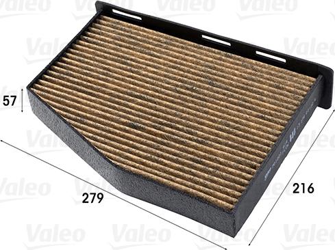 Valeo 701001 - Фильтр воздуха в салоне autospares.lv