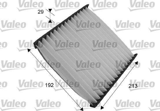 Valeo 715550 - Фильтр воздуха в салоне autospares.lv