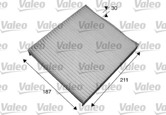 Valeo 715551 - Фильтр воздуха в салоне autospares.lv