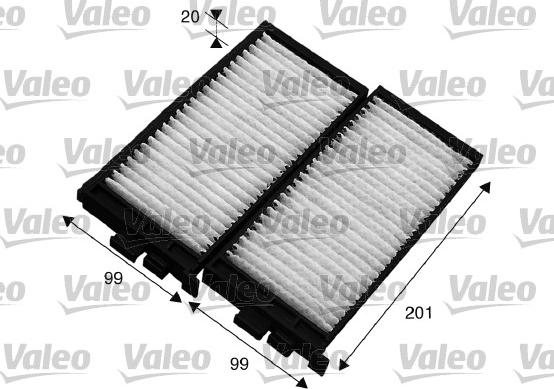 Valeo 715566 - Фильтр воздуха в салоне autospares.lv