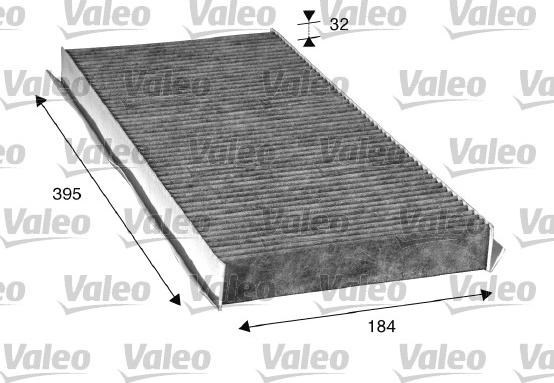 Valeo 715507 - Фильтр воздуха в салоне autospares.lv