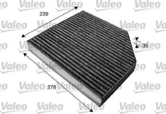 Valeo 715580 - Фильтр воздуха в салоне autospares.lv