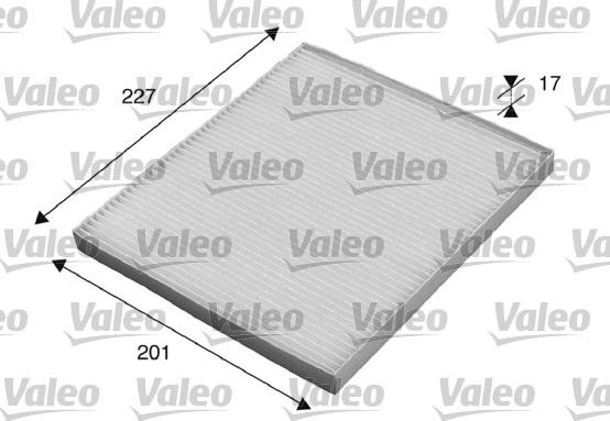 Valeo 715521 - Фильтр воздуха в салоне autospares.lv
