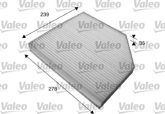 Valeo 715579 - Фильтр воздуха в салоне autospares.lv