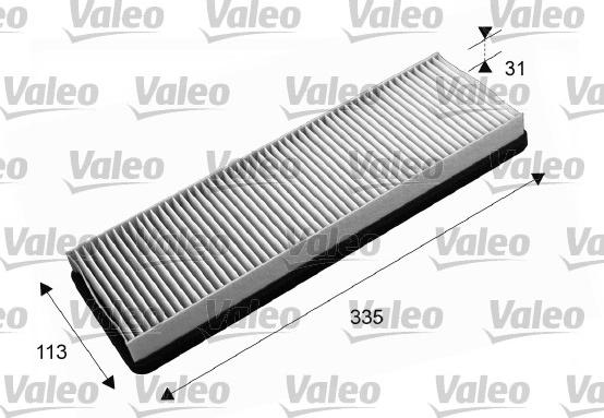 Valeo 715646 - Фильтр воздуха в салоне autospares.lv