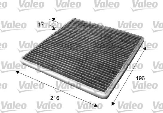 Valeo 715650 - Фильтр воздуха в салоне autospares.lv