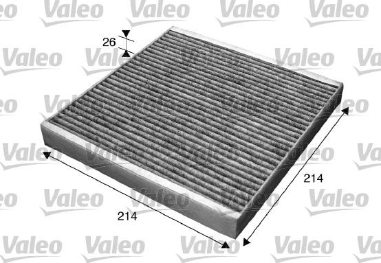 Valeo 715608 - Фильтр воздуха в салоне autospares.lv