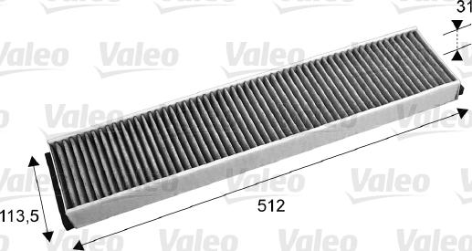 Valeo 715674 - Фильтр воздуха в салоне autospares.lv