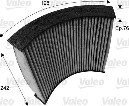 Valeo 715719 - Фильтр воздуха в салоне autospares.lv