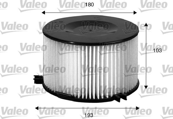 Valeo 716042 - Фильтр воздуха в салоне autospares.lv