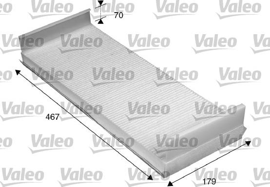 Valeo 716036 - Фильтр воздуха в салоне autospares.lv