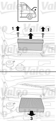 Valeo 716027 - Фильтр воздуха в салоне autospares.lv