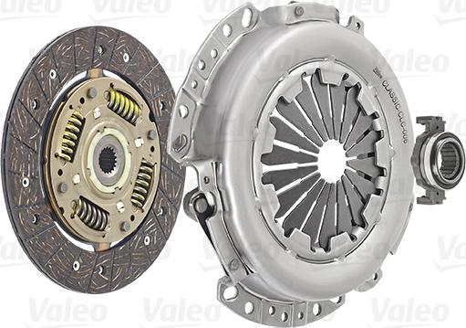 Valeo 786006 - Комплект сцепления autospares.lv