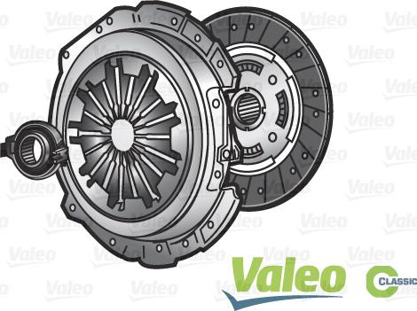 Valeo 786010 - Комплект сцепления autospares.lv