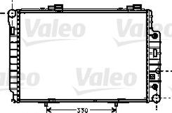 Valeo 734512 - Радиатор, охлаждение двигателя autospares.lv
