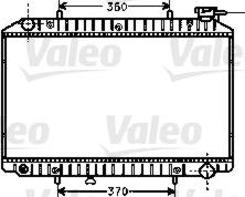 Valeo 734529 - Радиатор, охлаждение двигателя autospares.lv