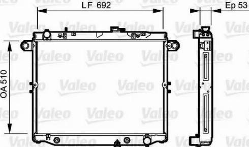 KOYORAD PL011044R - Радиатор, охлаждение двигателя autospares.lv